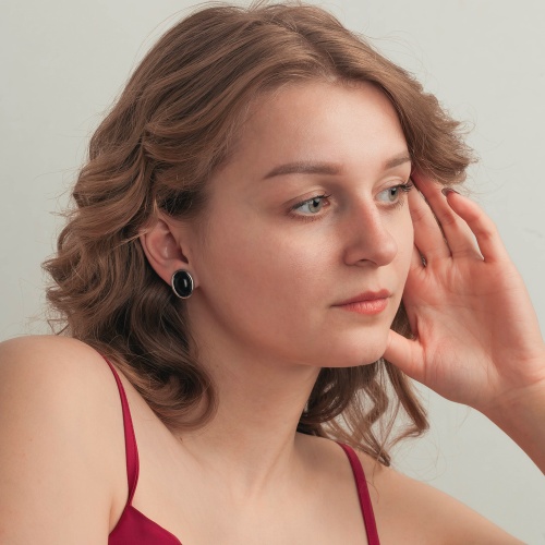 Серьги Possebon Agata Preto, A0321.4 S фото 2